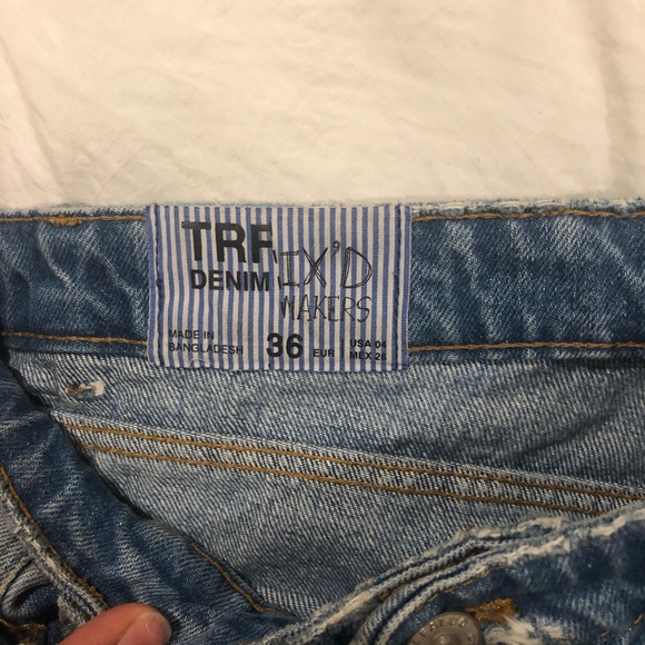 Zara flared ripped jeans with patchwork - Picture 4 of 4